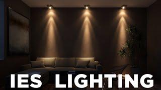 V-Ray for Sketchup | How To Use IES Lighting Like a Pro!