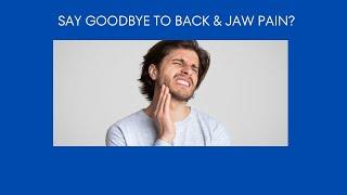 Back pain leads to a tight jaw and skull! #massagetherapy #jawpain #migrainerelief #painrelief