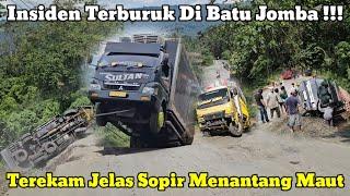 Terekam Jelas Sopir Menantang Maut || Insiden Terburuk Yang Pernah Terjadi Di Batu Jomba