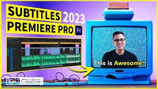 How to add Subtitles in Premiere Pro 2023 | KaiCreative