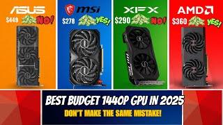 TOP 7 Best budget 1440p GPU in 2025 – Don’t Buy Before Watching!