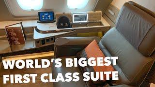 Singapore Airlines A380 NEW SUITES Review Singapore to Mumbai | Aviation Geeks