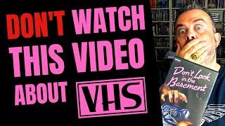 Old school VHS horror films with Don't in the title! Look inside my VHS horror collection 2019