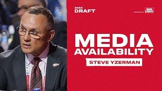 Steve Yzerman on Marco Kasper