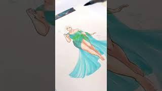 Hera  Holly Nichols Illustration #goddess #asmr #illustration #peacock