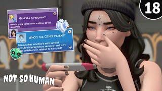 ALIEN Or GHOST BABY?!  | Not so Human Challenge #18 | The Sims 4