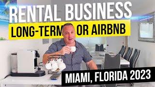 Buy Airbnb ready business with 8% net income. The real math for net income of properties in Miami