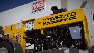 MQ Mayco LS450 Concrete Pumps - powered by Hatz Engines