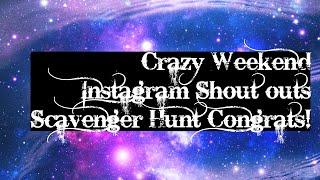 Instagram Shout Outs, Congrats, and CRAZY WEEKEND, CG VLOG 4