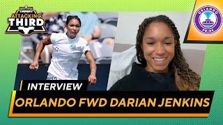 Darian Jenkins is gaining her confidence back with Orlando Pride this season I Attacking Third