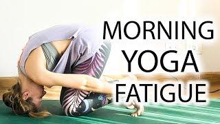 Morning Yoga For Fatigue & Tiredness  Gently Increase Energy & Relieve Stress   YogaCandi