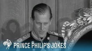 Prince Philip's Jokes: Royal Comedy | British Pathé