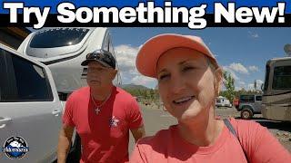 RV Arizona: Village Camp Outdoor Resort Review Flagstaff Arizona // Season 7 Slow Your Roll Finale