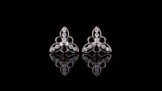 Ella diamond earrings on carathys.com #carathys #labgrowndiamondearring #labgrowndiamondjewellery