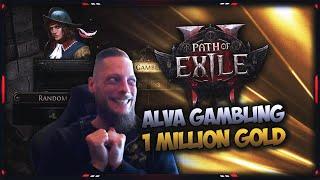 [PATH OF EXILE 2] – GAMBLING 1 MILLION GOLD AT ALVA – IS IT WORTH IT?