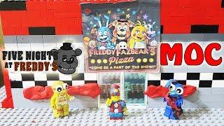 LEGO Freddy Fazbear's Pizza Custom Пиццерия Фредди Самоделка