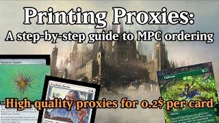 Printing Proxies: Step-by-step guide to MPC ordering | High quality cheap MTG proxies