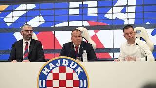 Ivan Bilić i Francois Vitali o prvim koracima i planovima za Hajduk