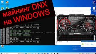 Майнинг Dynex на Windows ( AMD + nVidia )