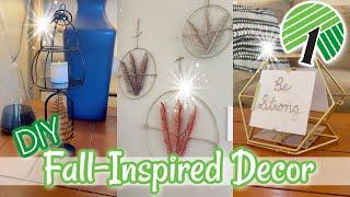 *Fall-Inspired* Decor | Easy & Stunning Ideas for Fall | Dollar Tree DIYs!