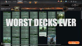 I Made An MTG Deck With Every Single Card In My Collection (of each color). It Was Ridiculous.