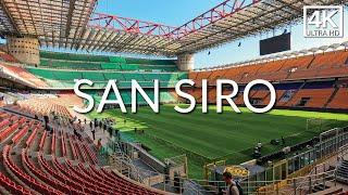 San Siro Milan Stadium Tour & Match - The Ultimate Experience -  Italy [4K]