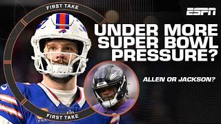 Lamar Jackson or Josh Allen: Who deserves more criticism if they miss the Super Bowl? | First Take