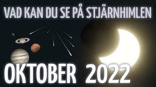 Stjärnhimlen oktober 2022