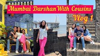 Mumbai Darshan With My Cousins | Bandra Fort, Mannat, Candies, Hill Road Shopping, Versova Beach