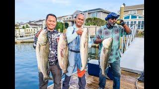 Striped Bass Action with Capt Joey Leggio