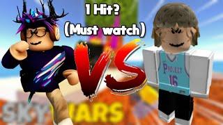 NaiTrixVex VS Get_Mined (1 HIT) | ROBLOX SKYWARS