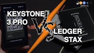 LEDGER STAX VS KEYSTONE 3 PRO - CRYPTO WALLET