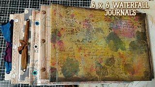 6 X 6 WATERFALL JOURNALS - SO MUCH WRITING SPACE - TUTORIAL