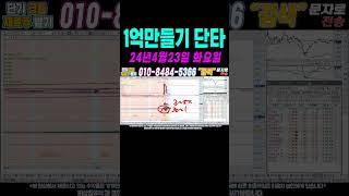 $$ 매일수익 4월23일 1억만들기단타2 $$ 여의도슈퍼개미가 100만원으로 1억벌기! 여러분 부자되세요!#단타 #주식단타 #주식단타하는법 #주식단타기법 #주식단타노하우#주식추천
