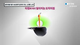 골프공을 멀리 보내려면 알아야 하는 스위트 스팟 / YTN 사이언스