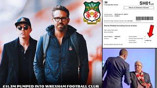 BREAKING: Wrexham AFC Receive HUGE Financial Injection of £11,300,000…