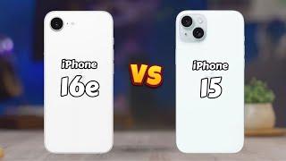 iPhone 16e vs iPhone 15