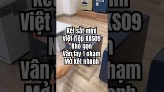 Két Sắt Mini Việt Tiệp KKS09 – Thiết Kế Gọn Nhẹ, Mở Khóa Bằng Vân Tay Điện Tử Bảo Mật Tuyệt Đối