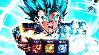 LVL 99 LF TRANSFORMING VEGITO BLUE IS KING!