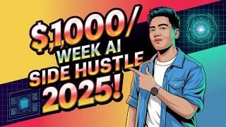 $1,000/Week AI Side Hustle 2025 | Make Money Online | Best Passive Income Ideas