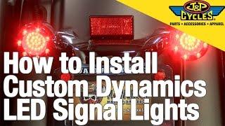 How to Install Custom Dynamics LED Bullet Rings in a Harley Davidson Motorcycle