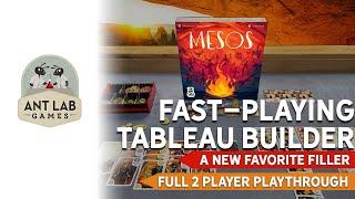 Mesos Board Game | Playthrough| Review