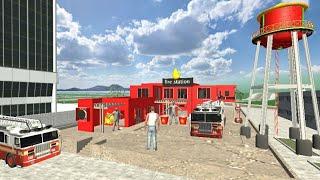 Franklin Change Old House to Fire Station in Indian Bike Driving 3D