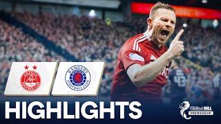 Aberdeen 2-1 Rangers | Aberdeen Extend undefeated Streak! | William Hill Premiership