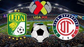 León VS Toluca / EN VIVO / México Liga MX Femenil-Round 1 / VAMOS León / VAMOS Toluca