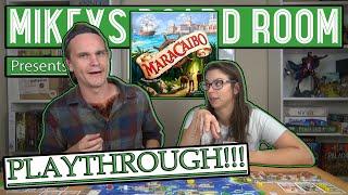 Maracaibo Board Game Playthrough - Capstone Games - 2 Player Gameplay