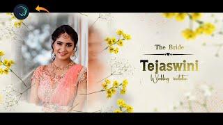 Wedding Invitation Template In Mobile One Click Video Editing wedding invitation alight motion