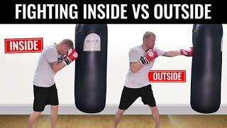 Fighting Inside Vs Outside Range Boxing with Olympic boxer l Great Boxing Tips