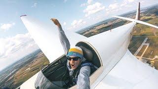 THE ULTIMATE FREEDOM - Vintage Glider Flight | Vlog 36