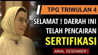 Gembira, Akhirnya Tunjangan Sertifikasi Triwulan 4 telah cair dibeberapa wilayah / kapan sertifikasi